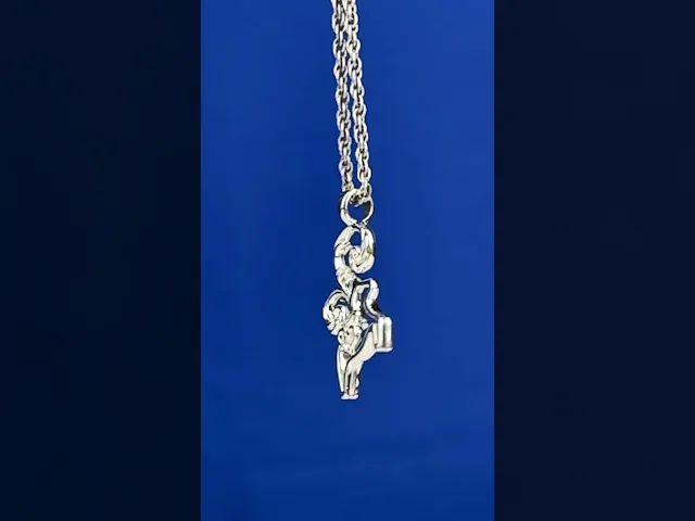 Swedish Dala Horse Kurbits Pendant Jewelry Gift video thumbnail