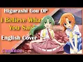 Download Lagu Higurashi: When They Cry - Gou OP Full (English Cover) 【Can】 「 I believe what you said 」