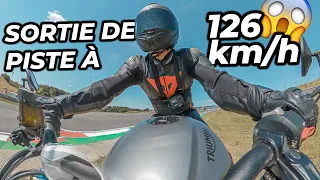 ma plus grosse frayeur moto 1 re fois sur piste