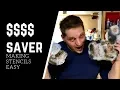How to make your own mylar stencils for airbrushing