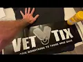 Simple how to use the phone application Vet Tix
