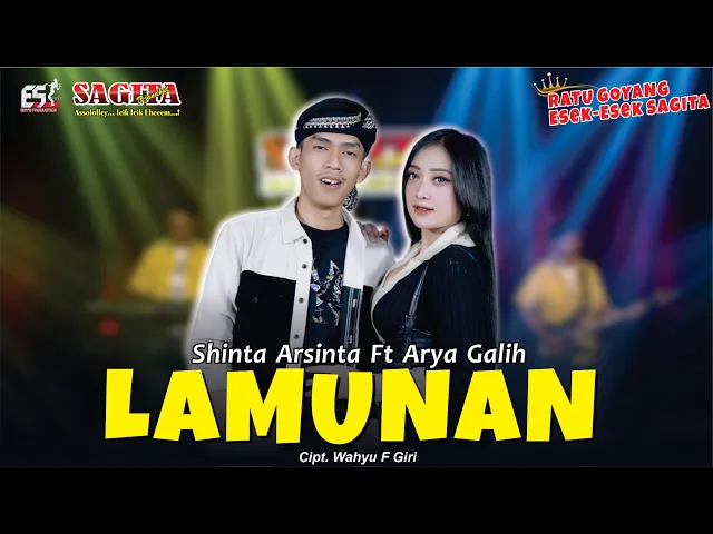 Download MP3 Shinta Arsinta feat Arya Galih - Lamunan | Sagita Assololley | Dangdut (Official Music Video)