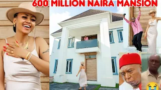  regina daniels officialy opened her 600 millionnaira mansion to shame ned im house owner in lekki