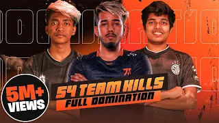 54 team kills in conqueror lobby ft jonathangamingyt clutchgodgaming1706 full domination