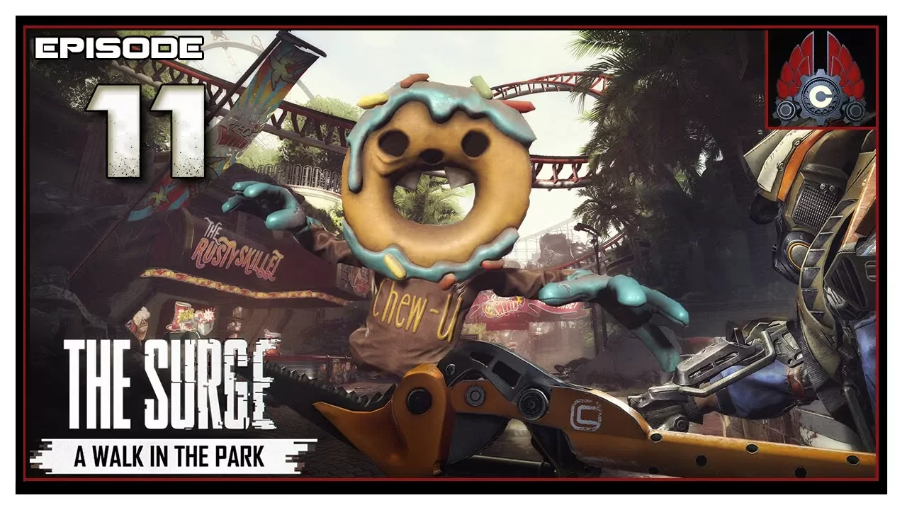 Let's Play The Surge: A Walk In The Park DLC Run With CohhCarnage - Episode 11