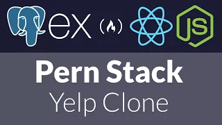 PERN Stack Course - Build a Yelp clone Postgres Express React Node js