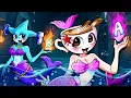 Download Lagu [ANIMATION] Mermaid Cappuccina \u0026 Tralalala’s Underwater Power Battle!🧜‍♀️💜💦  | Sprunki \u0026 Brainrot