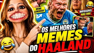 Os melhores memes do Halaand 😂