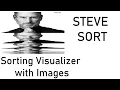 Steve Sort Sorting Visualizer with Steve Jobs Image Python PyGame
