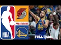 Download Lagu Golden State Warriors Vs Portland Trail Blazers Full Game Oct 8, 2025  NBA  Preseason