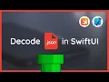 How to parse decode JSON data in SwiftUI Tutorial 2022 Xcode