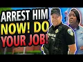 Postal Supervisor DISRESPECTS Police Officer Because He Refuses to Enforce Her Feelings Educated