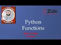 Python 17 Stepwise Functions Subroutines Level By ZAK