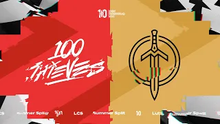 100 vs. GG  | LCS Summer Split |  100 Thieves vs. Golden Guardians (2022