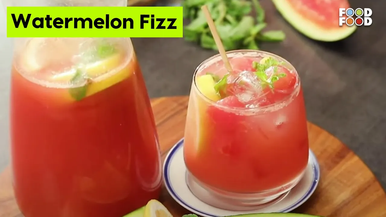 Watermelon Fizz to Beat the Heat Refreshing Drink        