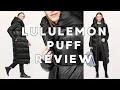 LULULEMON PUFFER JACKET REVIEW My FAVORITE Winter Jacket