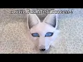 Therian Arctic Fox Mask Process