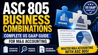 ASC 805 Business Combinations Complete US GAAP Guide for M A Accounting