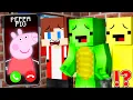 Download Lagu Why Scary PEPPA PIG Family Called JJ and Mikey at Night in Minecraft? - Challenge Maizen! Banana Kid