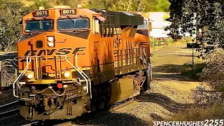 MASSIVE FREIGHT TRAINS 9 !!! (Tehachapi Mojave Subdivision)