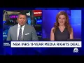 Warner Bros Discovery sues NBA over matching rights