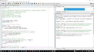 Programming in Python - Chapter 6 Exercises