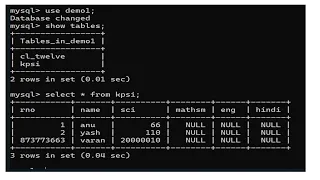 Interface Python With MySQL fetchone fetchmany fetchall