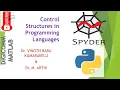 Control Structures in Programming Languages-II by Dr Vinoth Babu Kumaravelu