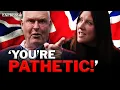 Lee Anderson SAVAGES heckler in FURIOUS Union flag row