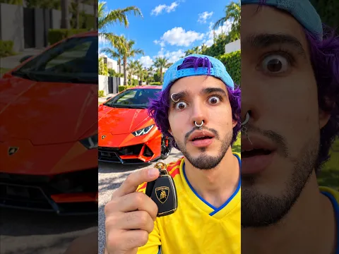 QUE HARIAS POR UN LAMBORGHINI?😱