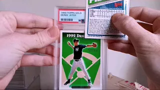 1993 TOPPS GOLD DEREK JETER PSA REVEAL WILL IT BE A 10