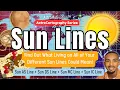 SUN LINES in AstroCartography✈️🌍🗺️: Find Out What Living On All of Your Sun Lines Can Give You!☀️🧭