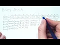 Binary Search 1 Execution Behavior