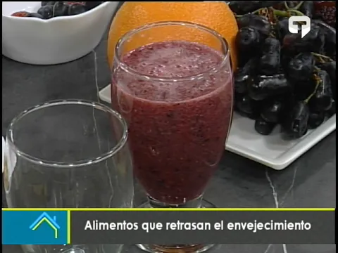 Alimentos que retrasan el envejecimiento