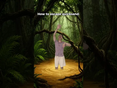 Cách thoát khỏi cát lún