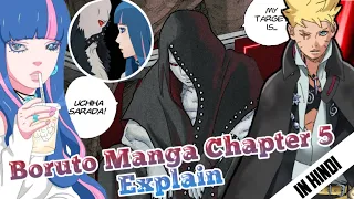 Sasuke wants to kill Sarada Boruto Manga Chapter 5 Boruto Two Blue Vortex