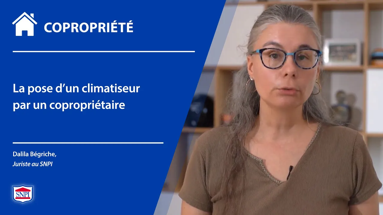 La pose d’un climatiseur par un copropriétaire