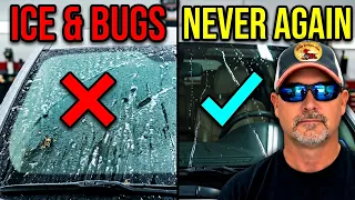 STOP Scraping ICE, Love Bugs, and ALL Other DIRT From all Your Glass!