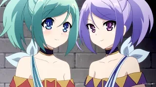 hyakuren no haou to seiyaku no valkyria ecchi funny u0026 kawaii moments ep 3 