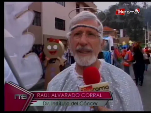 Pase del niño organizado por SOLCA en Cuenca