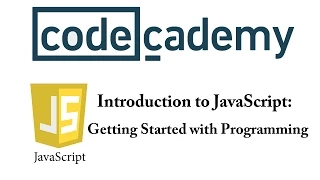 JavaScript with Codecademy Getting Started with Programming