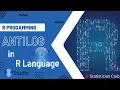 Log and Antilog in R Studio