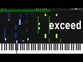 Download Lagu Miyuu - Exceed (piano arrangement) [Fairy Tail ED 26]