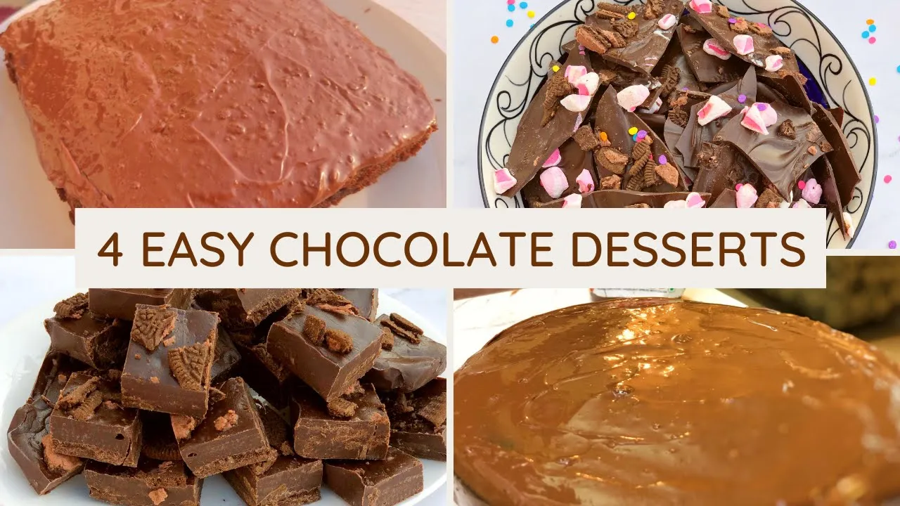 4 Easy Eggless Chocolate Desserts   Easy Chocolate Desserts to Try this International Chocolate Day