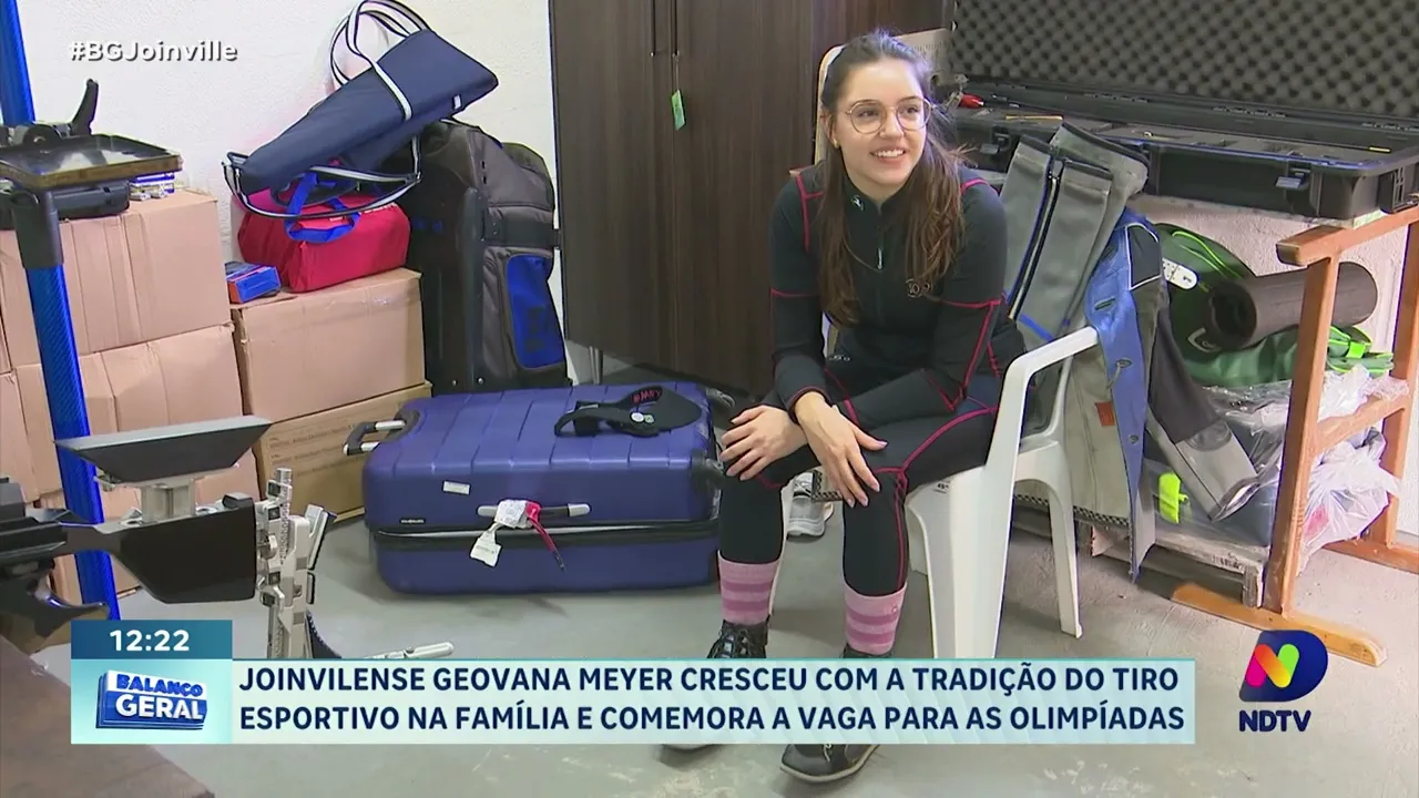 Joinvilense Geovana Meyer conquista vaga olímpica no tiro esportivo