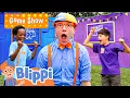Team Blippi vs Team Meekah Race to the Finish Blippi Game Show Episode 2
