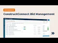 Simplify Your Bidding Process with ConstructConnect Bid Management