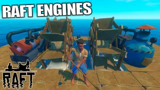 Setting up the Raft Engines Raft Let s Play Gameplay E09