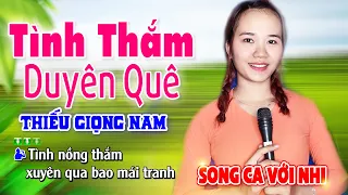 Download Karaoke Tình Thắm Duyên Quê Thiếu Giọng Nam - Song Ca Với Tuyết Nhi MP3