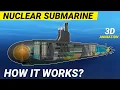 Submarine Nuclear Power Engineering behind it Nuclear Reactor How it Works